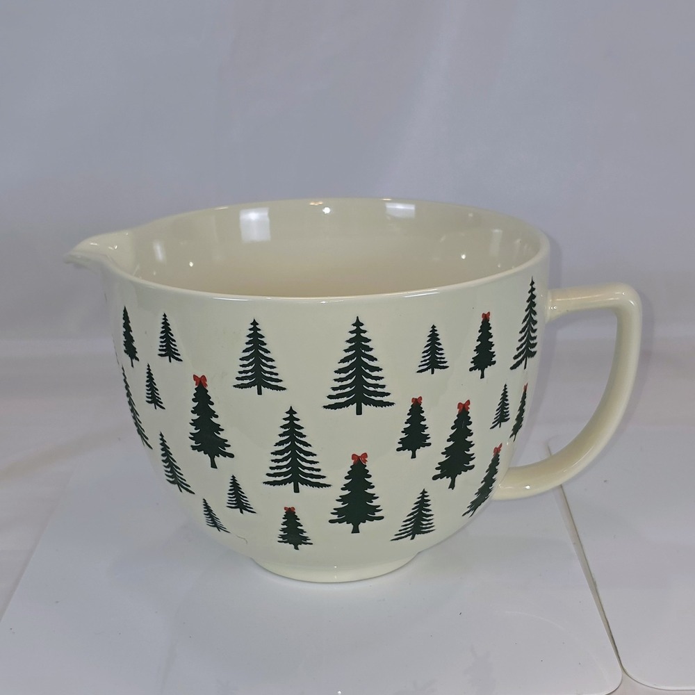 The Bake Shop Christmas Tree Large 12" 16 Cup Mixing Batter Bowl